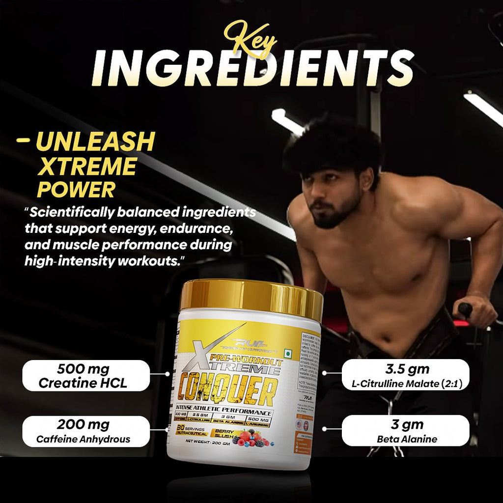 Conquer Xtreme Pre-workout