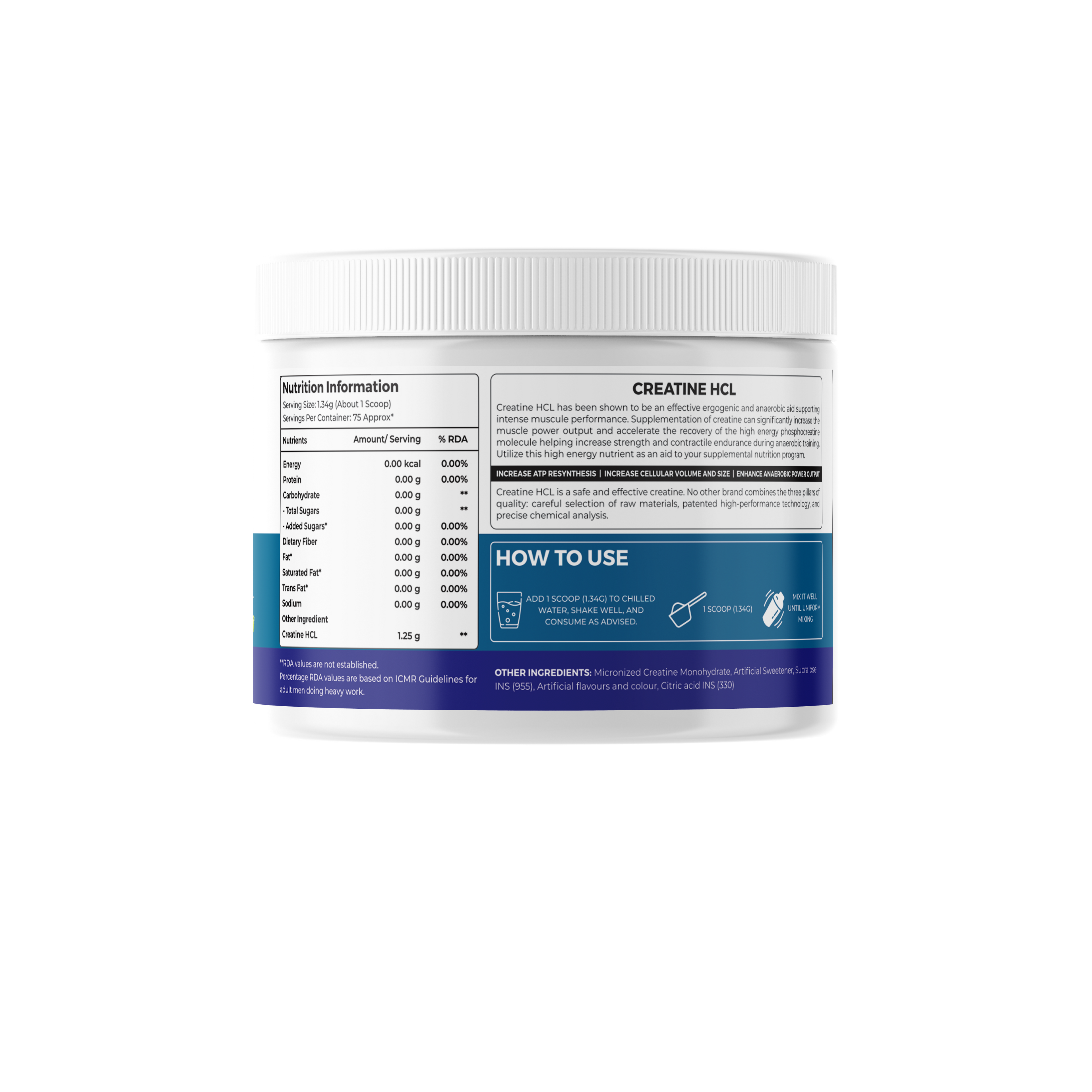 Athlix Lab+ Creatine HCL