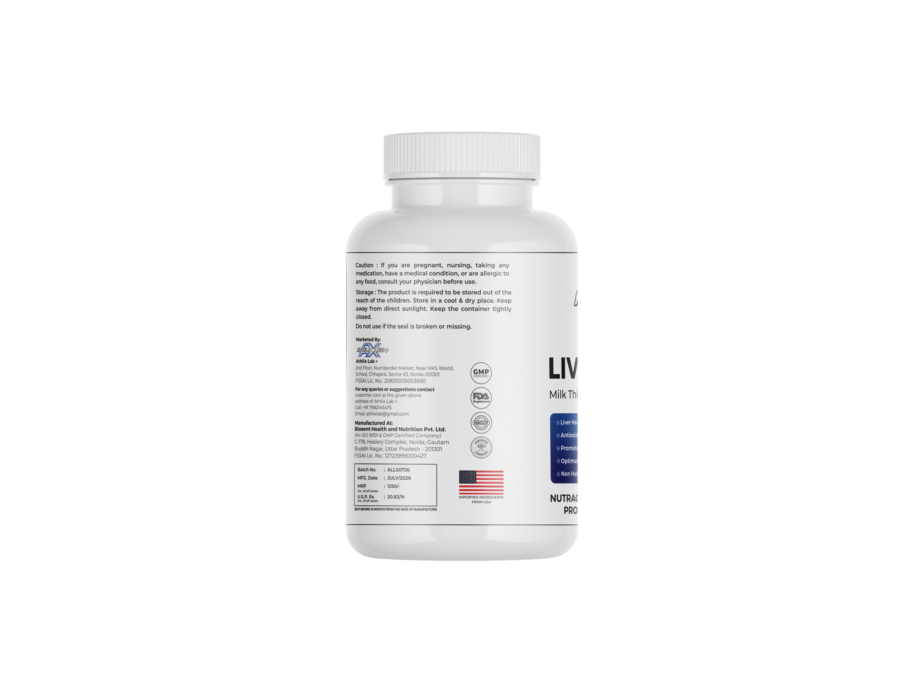 Athlix Lab+ Liver Support.